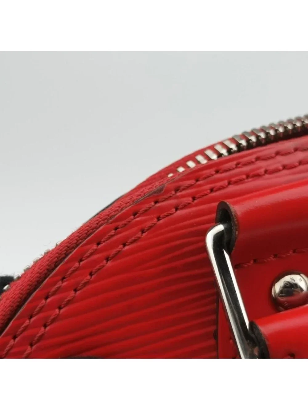 Louis Vuitton Nano Alma Coquelicot Epi Handbag